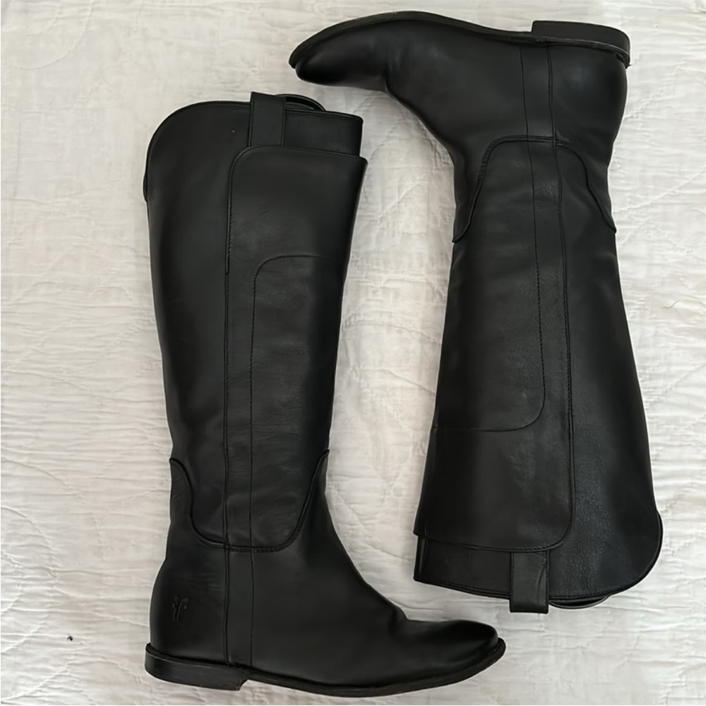 Frye Paige Tall Riding Boots - Picture 2 of 7